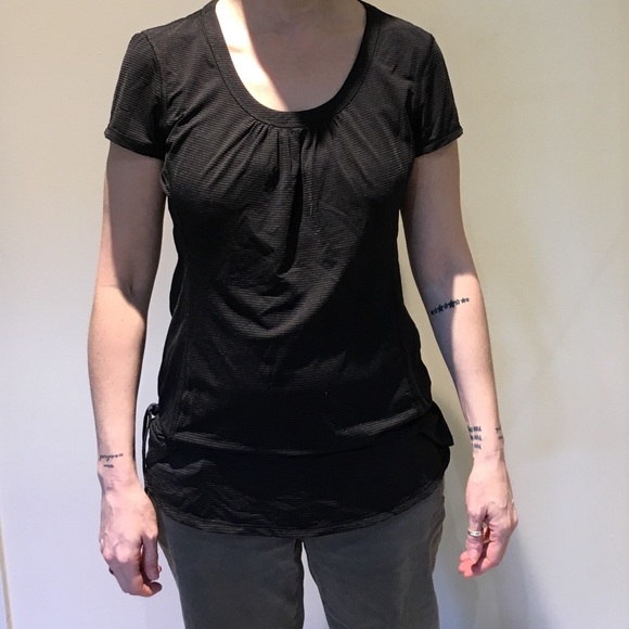 lululemon athletica Tops - Lululemon Athletica Unique Top with Cinched Waist